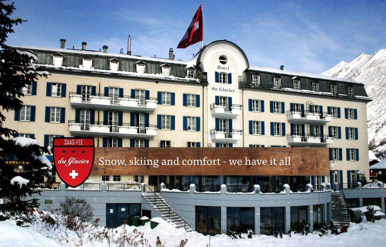 Hotel Du Glacier - The Dom Collection Саас-Фее Екстериор снимка