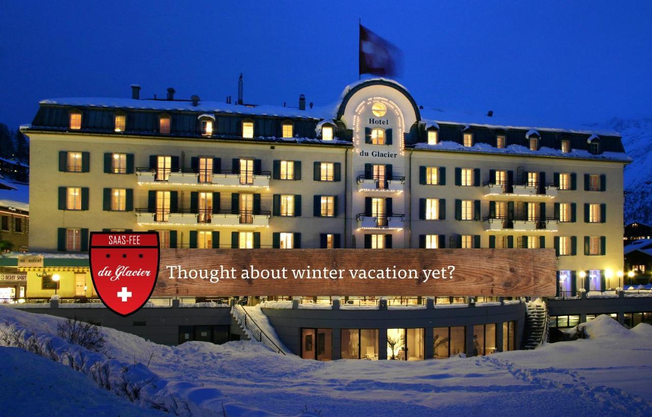 Hotel Du Glacier - The Dom Collection Саас-Фее Екстериор снимка